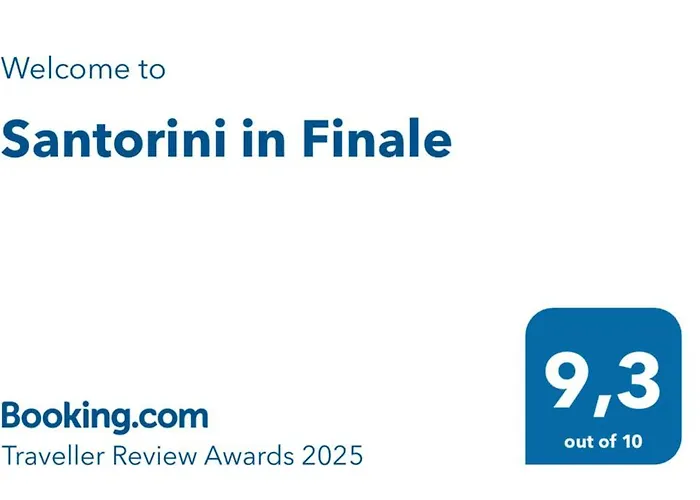 Appartement Santorini In Finale